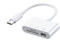 USB C SD Card Reader, 3 in 1 USB C SD TF Kartenleser Adapter, Kamera-Speicherkartenleser