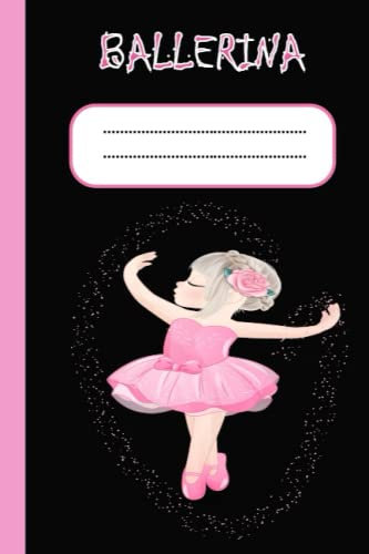 Ballerina Notizbuch: Ballett Ballerina Notizheft liniert A5 I Journal tanzen Gymnastik I Tagebuch klassischer Tanz I Notizbuch als Geschenk für Mädchen Tänzerin