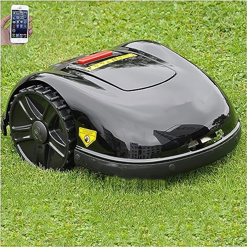 XINGLUOY Robot Lawnmower, Auto Charging Intelligent Robotic for Lawns up to 800m², 28cm Cut Width & 2.5-5.5cm Cutting Heights, APP Wifi Control, Theft Protection, Pressure/Lift/Tilt/Bump Sensor