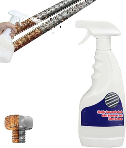 Dissolvant antirouille robuste pour métal en acier inoxydable, spray anti-rouille sans effort, élimine efficacement la rouille des surfaces métalliques, convertisseurs de rouille et dissolvants de