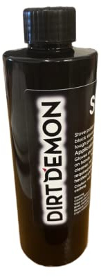 DirtDemon 1 Stove Polish For Log Burners & Grates Restore To Black, Non toxic Alternative To Stove Paint (250ml)