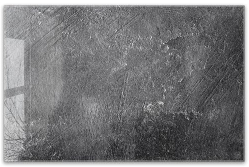 Herdabdeckplatte 80x52 cm einteilig aus 4mm ESG Glas | Granit Marmor Schwarz | Herd Abdeckung Abdeckplatte Induktion Schneidebrett Glasplatte für Ceranfeld