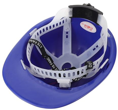 Didiseaon Solar Safety Helmet Waterproof Helmet Men Construction Hat Lift Hard Hat Sun Hat for Men Hardhat Solar Helmet Industrial Hard Hat Vent Hard Hat Tinted Visor Blue Plastic