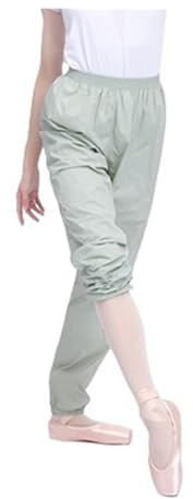 LuoAXINN Pantalones de Ballet for Mujer, for Danza, Yoga, Gimnasia, Entrenamiento, Pantalones Holgados Calentamiento para Bailar(Green,XL)