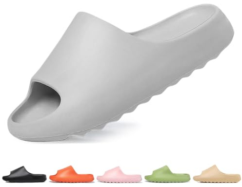 Jesindr unisex tofflor, sommar badtofflor, mysiga halkfria hemtofflor, moln tofflor, pool tofflor av skumgummi, gummi sommar sandaler