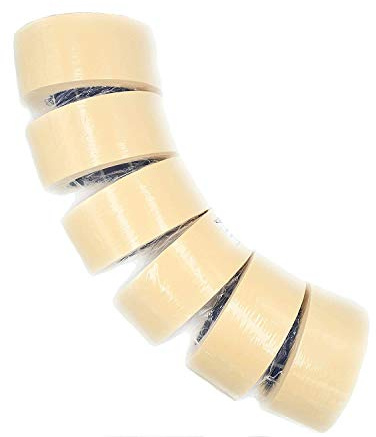 Ruban papier masquage peinture 50m x 50mm tour de 6 rouleaux