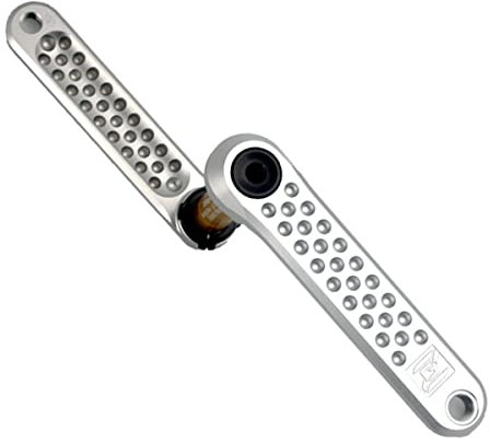 Rennrad Linke Und Rechte Kurbelkurbel 165mm 170mm 175mm Hohl Integrierte Aluminiumlegierung Kurbelarm (Size : 165mm)