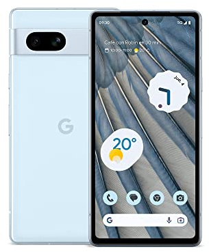 Google Pixel 7a 6.1 SIM Free Android Smartphone 5G 8GB RAM 128GB Blue