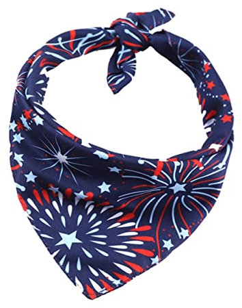 Sosoport 1stück Pet Bandana Mit Einzigartigem Druckdesign Für Hunde Geeignet Für Partys Und Besondere Anlässe Waschbar Und Hält Ihren Hund Sauber Und Bequem
