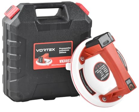 Ventouse électrique 200 mm 200kg (silicone blanc) VORTEX