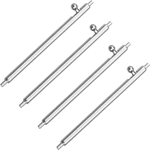 NIYATA 4 Pcs 20mm Barrettes à Ressort pour Bracelets de Montre, Outil pour Barrette à Ressort, Bracelet Montre Goupille, Goupille Bracelet Montre 20mm