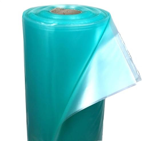 Lámina de invernadero UV4 de 12 m de ancho, longitud individual, túnel de aluminio, lámina de protección transparente, resistente a la intemperie, lámina protectora para plantas