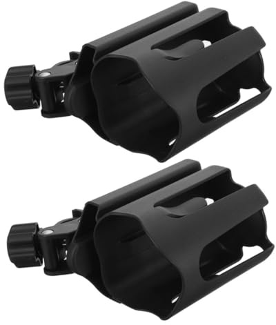 Gatuida 2piezas Portavasos para Manillar de Bicicleta Portavasos para Cochecito y Silla de Ruedas Portabotellas y Soporte para Teléfono Adecuado para Bicicletas Andadores y Carritos