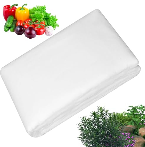 Genérico Manta Antiheladas - Protección Antihielo 3x9 Metros para Plantas Exterior,Cubierta para Invierno Huerta Invernadero Arbustos Vegetales