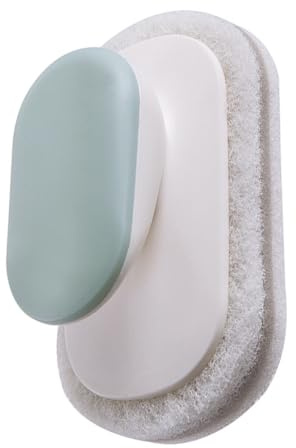 Beatifufu Brosse de Nettoyage Salle de Bain Ergonomique Brosse à Récurer et Cuisine Accessoire Multi-Usage pour Surfaces Délicates