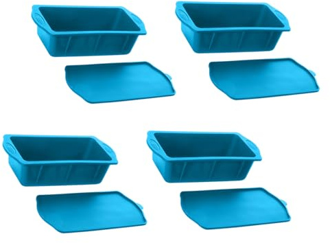 Moldes de hielo grandes baratos Bandeja de silicona eficiente para ahorrar dinero en hielo Tapa de 4 libras incluida y en varios ajustes Regalo de baño de hielo