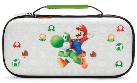 PowerA Protection Case for Nintendo Switch 2 - Mario & Yoshi, Officially Licensed, Protective Storage, Holds up to 9 Game Cards and 2 microSD Express Cards, Integrated Play Stand