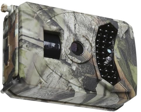SOPOTUTU Caméra de Chasse 1080P Étanche, Vision Nocturne, Déclenchement Rapide 0,8S, 26 LED Infrarouges, Boîtier Inclus, Détection Mouvement Jusqu'à 15M, Surveillance Extérieure Faune et