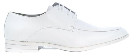 UOMO DESIGN - Derby Homme - Henry (43, Blanc)