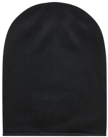 Zwillingsherz 100% Kaschmir Slouch-Beanie – Strickmütze aus Cashmere – Hochwertige Mütze für Damen – Wintermütze One Size – Weiche & warme Mütze – Premium Qualität für Herbst, Winter & Frühling