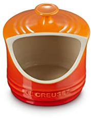 Le Creuset Salzgefäß aus Steinzeug 0,3 l, Ofenrot, 80811100900005