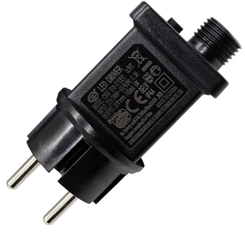 LED-Netzteil 31 V, LED-Trafo IP44, Niederspannungs-LED-Adapter-Treiber für Christmas Light, String Light
