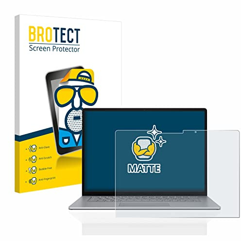BROTECT Schutzfolie für Microsoft Surface Laptop 5 13.5 | Entspiegelnder Displayschutz Made in Germany Matte Displayschutz-Folie Anti-Reflex Anti-Fingerprint Einfache Montage