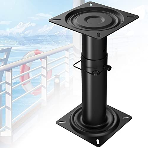 Verstellbarer Bootssitzsockel, verstellbare Höhe 29,5-43,2 cm, verstellbarer Sockel für Bootssitz