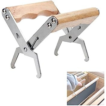 zalati Bee Frame Grip hållare lyftare gripverktyg biodlingsutrustning med trähandtag för biodlare