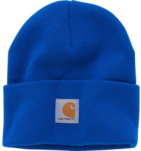Carhartt Jungen Kids' Knit Watch Hat Beanie-Mütze, Lapisblau, 6-14 Years