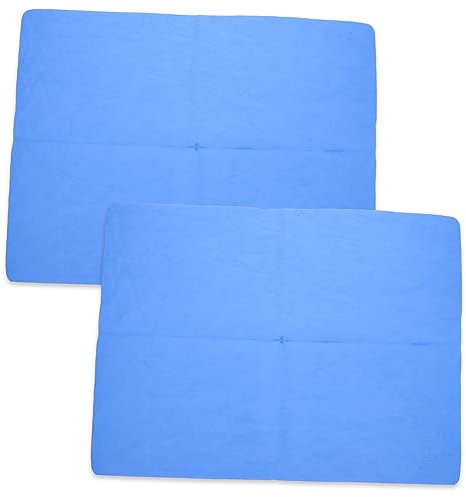 EXHUMKY 2stücke Badetuch Für Haustiere Schnelltrocknendes Handtuch Wasserabsorbierendes Duschtuch Für Katzen Und Welpen Haartrockenes Haustierhandtuch Badezubehör Zum Baden