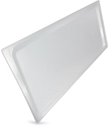 Crisalide - Bandeja recogegotas para platos de plástico - Disponible en tres tamaños: 24 x 1,5 x 54 cm, 24 x 1,5 x 74 cm, 24 x 1,5 x 84 cm (54 cm)