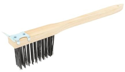 Sosoport Pizza Oven Cleaning Brush Bbq Grill Brush Pizza Stone Tool Outdoor Grill Accessories Ergonomic Design