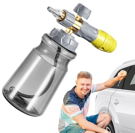 Foam Sprühauto -Wäsche, Hochdruck 1000 ml Sprühflasche, dauerhafter Nebel -, vielseitiges Reinigungswerkzeug, ideal für Automobile, Garten, Veranden, Glasoberflächen, Rohre und Reinigungsaufgaben