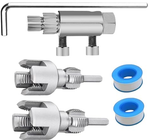 Filettatrice Per Aste Di Perforazione – Kit Di Filettatura Per Impieghi Gravosi, Set Di Strumenti Di Installazione Rapida, Attrezzatura Idraulica Professionale | Proprietari Di Case Idraulici