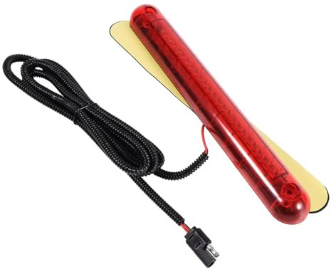 Reyukhn Terza luce freno posteriore LED Per Auto A Montaggio Alto Terzo Terzo Freno Stop Fanale Posteriore Lampada 12V Terzo Terzo Freno Luce Rossa 24 Auto Terza Lampada