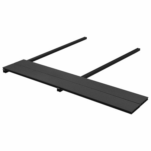 Planche de terrasse 6 pcs Anthracite WPC