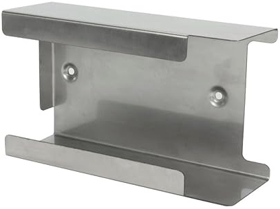 Medi-Inn+ Edelstahl-Handschuhhalter | Edelstahlspender für Einmalhandschuhe | 1-fach medium - für 1 Handschuhbox (12 Stück)