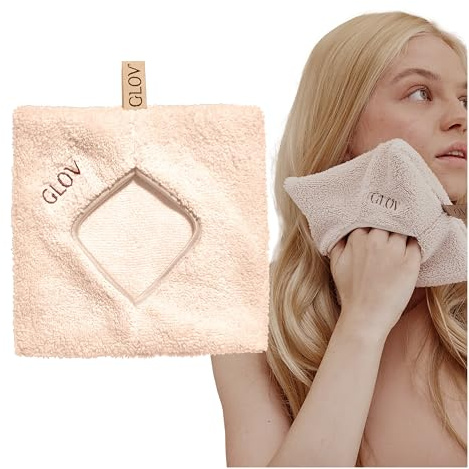 Glov Wiederverwendbares up Augenmakeup Entferner Wiederverwendbares Reinigungstuch für Waschbares Mikrofasertuch Sanft Gesichtsreinigung Mikrofaser-technologie Ideal für Empfindliche Haut 175x175 Cm