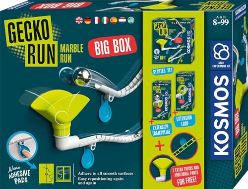 Gecko Run Marble Run Big Pack INT: Experimentierkasten
