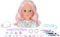 BABY born Stylingkopf Kreativ, Frisierkopf zum Bemalen mit hochwertigem rosa Haar und über 20 Accessoires, 836033 Zapf Creation
