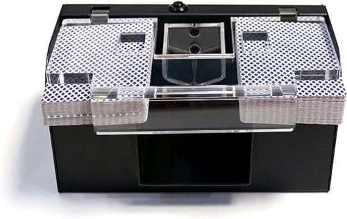 Mélangeur De Cartes Automatique, Jeu De Pont De Machine De Mélange Électronique De Cartes De Mélange, Machine De Mélange De Cartes De Poker De Casino Électronique - 2 Jeux De Cartes À Jouer Pour La M