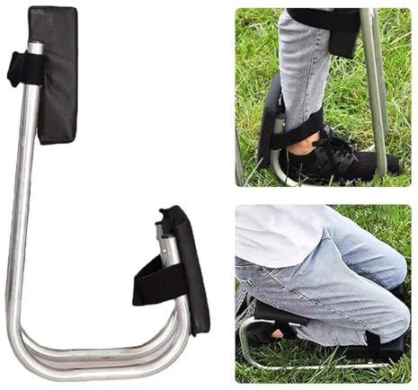 Siège à genoux, siège à genoux for le jardinage 2024 Nouveau siège à genoux protège-genoux ergonomique et support de cheville, siège à genoux for le jardinage for protéger les genoux(Black,1 pièce)