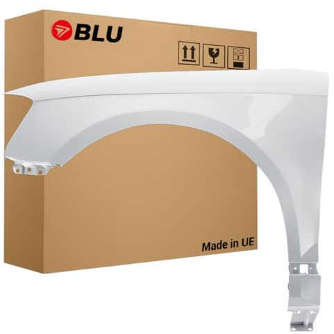 BLU Kotflügel Passend für Audi A3 8P II-generation LIFT LY9C Links Weiß | 2008-2012 | Vorderseite Vorne | Lackiert | Einbaufertig
