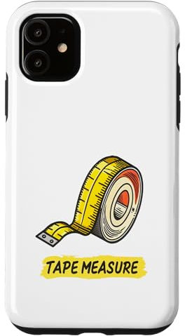 Lustiges Maßband, Grafikkunst Hülle für iPhone 11