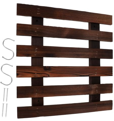 TOYANDONA 1 Juego De Soporte para Macetas Colgantes Soporte para Plantas De Exterior Soporte para Plantas De Pared Grande Soporte De Pared para Propagación Maceta De Pared Escalera