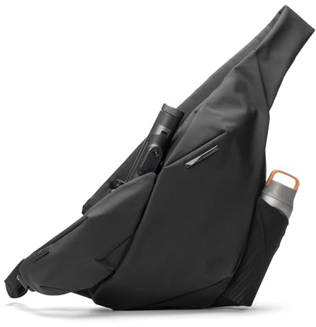 NIID R2 Sling Bag für Herren, modulare Umhängetasche mit YKK-Reißverschlüssen, Diebstahlschutz-Tasche für iPad Pro, Kamera