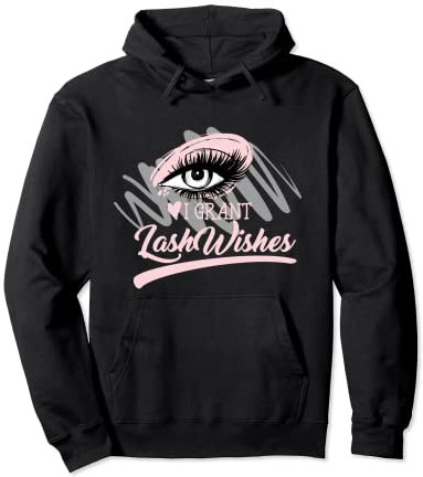 I Grant Lash Wishes für eine Kosmetikerin Pullover Hoodie