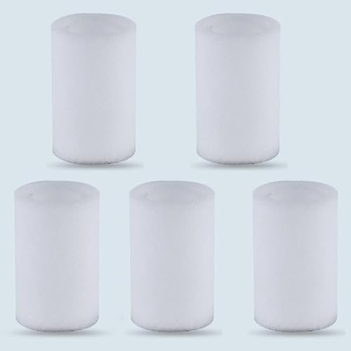 5er-Pack Keramikfilterkartuschen für drehbare Küchenhahn-Arme, Ersatzfilter für Wasserhahn-Aerator mit Filterfunktion, Universell Passend