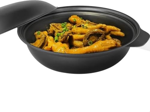 LRTYZBD Wok pequeño antiadherente con tapa de wok, sartén de hierro fundido chino para una o varias personas, mini wok pequeño, 24 cm